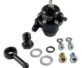 AEM 96-97 Acura CL / 94-97 Accord / 96-00 Civic Ex Black Adjustable Fuel Pressure Regulator for Acura CL YA1