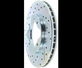 StopTech StopTech Select Sport 97 Acura CL Slotted and Drilled Right Front Rotor for Acura CL YA1