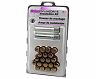 McGard SplineDrive Tuner 5 Lug Install Kit w/Locks & Tool (Cone) M12x1.5 / 13/16 Hex - Gold (CS) for Acura CL