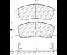 StopTech StopTech Street Select Brake Pads - Front/Rear for Acura CL