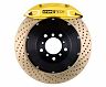 StopTech StopTech BBK 2013+ Acura ILX 2.4L Front Yellow ST-40 Zinc Drilled 328x28 Rotors Pads and SS Lines for Acura ILX Base/Hybrid