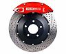 StopTech Front Red ST-40 Drilled Rotor 328x28mm 2013+ Acura ILX 2012 12-15 Honda Civic Si 2.4L for Acura ILX Base/Hybrid