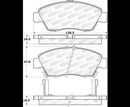 StopTech StopTech Street Brake Pads for Acura ILX DE1