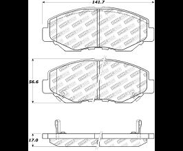 StopTech StopTech Street Select Brake Pads - Rear for Acura ILX DE1