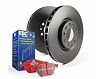 EBC S12 Kits Redstuff Pads and RK Rotors for Acura ILX Base