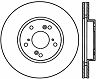 StopTech StopTech 13-15 Acura ILX Cryo Slotted Front Left Sport Brake Rotor for Acura ILX Base