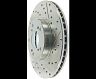 StopTech StopTech Select Sport 06-08 Honda Civic GX / 98-02 Accord V6 Slotted and Drilled Left Front Rotor for Acura ILX Base