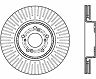 StopTech StopTech Slotted & Drilled Cryo Sport Brake Rotor for Acura ILX