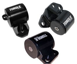 Torque Solution 3pc Billet Engine Mount Kit (2bolt): 92-95 Honda Civic/94-01 Integra/93-97 Del Sol for Acura Integra Type-R DC2