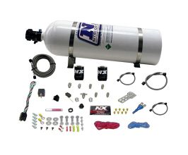 Nitrous Express All Sport Compact EFI Single Nozzle Nitrous Kit (35-50-75 HP) w/15lb Bottle for Acura Integra Type-R DC2