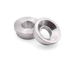 BLOX Racing BLOX 2-Piece Billet Aluminum Solid Shifter Bushing B-Series Transmissions - Silver for Acura Integra Type-R DC2