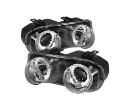 Spyder Acura Integra 94-97 Projector Headlights LED Halo -Chrome High H1 Low 9006 PRO-YD-AI94-HL-C for Acura Integra Type-R DC2