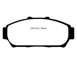 EBC 94-01 Acura Integra 1.8 Yellowstuff Front Brake Pads for Acura Integra Type-R DC2