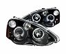 Anzo 2002-2004 Acura Rsx Projector Headlights w/ Halo Black for Acura RSX