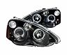 Anzo 2002-2004 Acura Rsx Projector Headlights w/ Halo Black