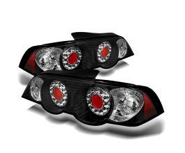 Spyder Acura RSX 02-04 LED Tail Lights Black ALT-YD-ARSX02-LED-BK for Acura Integra Type-R DC5