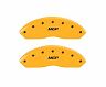 MGP Caliper Covers 4 Caliper Covers Engraved Front & Rear Yellow Finish Black Characters 2003 Acura RSX