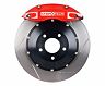 StopTech StopTech BBK 02-06 Acura RXS Type S / 02-04 Honda Civic Type R Red Calipers Slotted Rotors Pads and