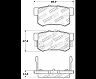 StopTech StopTech Street Touring 00-09 Honda S2000 / 92-07 Accord / 04-10 TSX Rear Brake Pads for Acura RSX