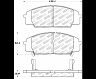 StopTech StopTech Street Touring 00-09 S2000/06+ Civic Si Front Brake Pads