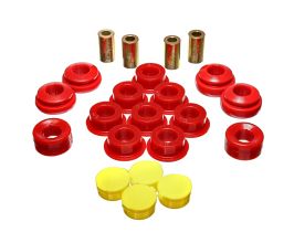 Energy Suspension 02-04 Acura RSX (includes Type S) Red Rear Control Arm Bushing Set for Acura Integra Type-R DC5
