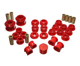 Energy Suspension 02-04 Acura RSX (includes Type S) Red Hyper-Flex Master Bushing Set for Acura Integra Type-R DC5