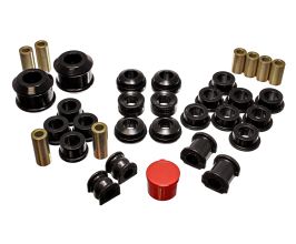 Energy Suspension 02-04 Acura RSX (includes Type S) Black Hyper-Flex Master Bushing Set for Acura Integra Type-R DC5