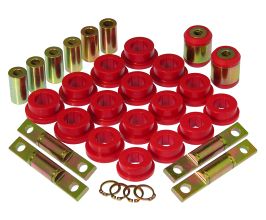 Prothane 01-02 Honda Civic Rear Control Arm Bushings - Red for Acura Integra Type-R DC5