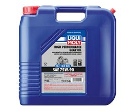 LIQUI MOLY 20L High Performance Gear Oil (GL4+) SAE 75W90 for Acura MDX YD2