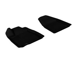 3D Mats 2007-2013 Acura MDX Kagu 1st Row Floormat - Black for Acura MDX YD2