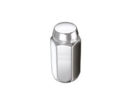 McGard Hex Lug Nut (Cone Seat) M14X1.5 / 22mm Hex / 1.635in. Length (Box of 100) - Chrome for Acura MDX YD2