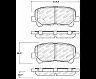 StopTech StopTech 12-18 Honda Pilot Street Select Rear Brake Pads for Acura MDX