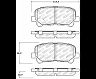 StopTech StopTech 12-18 Honda Pilot Street Select Rear Brake Pads