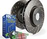 EBC S3 Kits Greenstuff Pads and GD Rotors for Acura MDX Base/SH-AWD