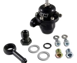 AEM 86-93 Acura / 95-98 TL / 88-91 Civic/CRX / 92-01 Prelude Black Adjustable Fuel Pressure Regulato for Acura NSX NA