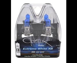 Hella H3 12V 55W Xen White XB Bulb (Pair) for Acura NSX NA