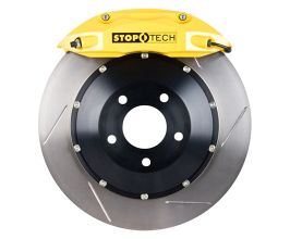 StopTech StopTech 91-05 Acura NSX Rear BBK w/Yellow ST-40 Calipers Slotted 328x28mm Rotors Pads SS Lines for Acura NSX NA