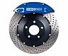 StopTech StopTech 91-05 Acura NSX Front BBK w/Blue ST-40 Calipers Drilled 328x28mm Rotors