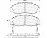StopTech StopTech 91-05 Acura NSX Sport Performance Front Brake Pads for Acura NSX