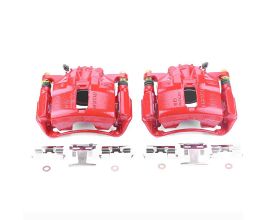 PowerStop 91-95 Acura Legend Rear Red Calipers - Pair for Acura RL 1