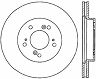 StopTech StopTech 97-01 Acura Integra Cryo Slotted Front Left Sport Brake Rotor for Acura RL