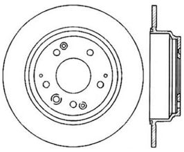 StopTech StopTech Power Slot 91-95 Acura Legend / 96-98 RL / 95-98 Honda Odyssey Left Rear Cryo Slotted Rotor for Acura RL 1