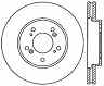 StopTech StopTech 05-12 Acura RL Slotted & Drilled Cryo Sport Right Front Brake Rotor for Acura RL Base