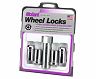 McGard Wheel Lock Nut Set - 4pk. (Tuner / Cone Seat) M14X1.5 / 22mm Hex / 1.648in. Length - Chrome for Acura RLX Base/Sport Hybrid SH-AWD