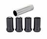 McGard Wheel Lock Nut Set - 4pk. (Tuner / Cone Seat) M14X1.5 / 22mm Hex / 1.648in. Length - Black for Acura RLX Base/Sport Hybrid SH-AWD