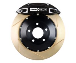StopTech StopTech BBK 04-08 Acura TL (excl TL-S) / 03-07 Honda Accord Front Black ST-40 Zinc Slotted 328x28 for Acura TL UA6