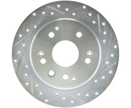 StopTech StopTech Select Sport 04-08 Acura TL Drilled & Slotted Rear Driver Side Sport Brake Rotor for Acura TL UA6