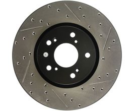 StopTech StopTech 04-08 Acura TL (Brembo Caliber) SportStop Slotted & Drilled Left Front Rotor for Acura TL UA6