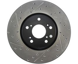StopTech StopTech 04-08 Acura TL (Brembo Caliber) SportStop Slotted & Drilled Right Front Rotor for Acura TL UA6