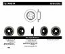 StopTech StopTech 04-08 Acura TL / 03-09 honda Element Slotted & Drilled Right Rear Rotor